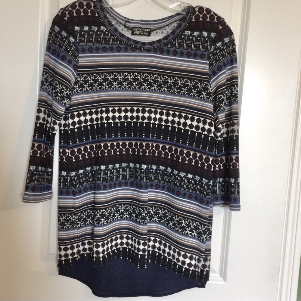 Stitch Fix Papermoon XS split back blouse. GUC